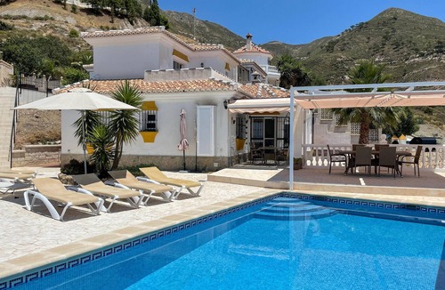 Competa House | Beautiful home in Cómpeta with private swimming pool, can be inside or outside
