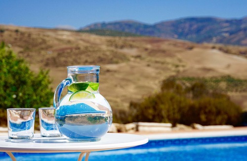 Valle de Abdalagis Villa | Beautiful rural Cortijo with large pool and breathtaking views
