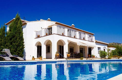 Valle de Abdalagis Villa | Beautiful rural Cortijo with large pool and breathtaking views