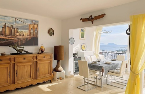 Manilva Villa | Blue ark: Exceptional sea view villa, luxury, fiber, pool, close beaches & golfs