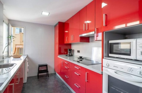 La Cala del Moral Apartment | Breakfast with views, parking, terrace and pool