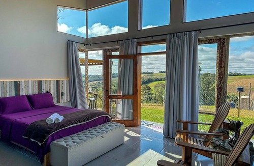 Ibiuna Ski Chalet | Cabana com jacuzzi e churrasqueira - Ibiúna/SP