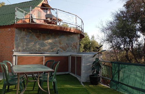 Mijas Cabin | Cabin 'Preciosa Cabaña En Zona Rústica' with Mountain View, Wi-Fi and Air Conditioning