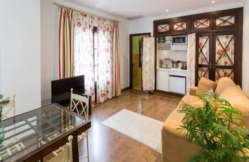 Distrito Sur Apartment | Casa del Río 6 · Familiar Studio without Terrace · 1 Bed · 1 Sofa Bed · 1 Bathro