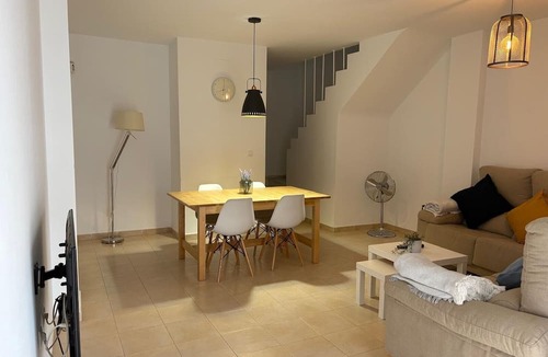 El Rompido House | Casa El Faro 20m from the beach with sea views, private terrace and balcony
