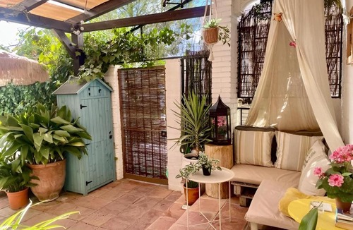 Pinos Genil Apartment | Casa Genil - Barbacoa y Terraza