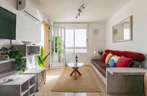 Bolnuevo Apartment | Casa Luna - Terraza con vistas , piscina y parking en Bolnuevo