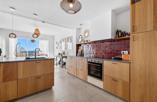 Manilva House | Casa María Luisa: Panoramic terrace, spectacular views of Gibraltar and independent studio