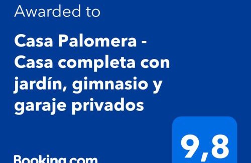 Leon House | Casa Palomera - Casa completa con jardín, gimnasio y garaje privados