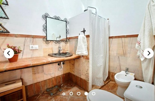 Villanueva del Rey House | Casa Rural El Retiro en Villanueva del Rey con piscina privada, barbacoa y amplio patio