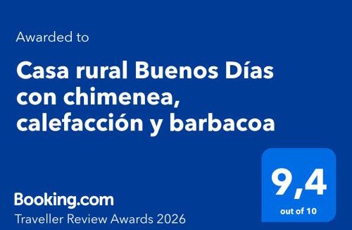 Padul Villa | Casa rural Buenos Días con chimenea, calefacción y barbacoa