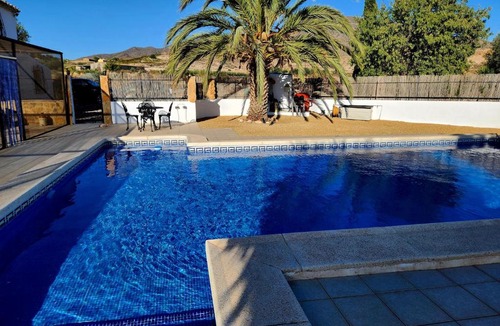 Huercal-Overa Apartment | Casita-1 To 7Guests-Private Pool-Patio-Bbq-Parking