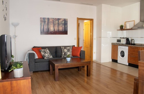 Distrito Centro Apartment | Central penthouse with terrace, parking, A /C, wifi, next to the town hall.