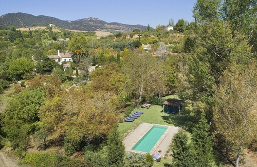Arriate House | Charming 3 bedroom farmhouse with pool set in verdant valley with views of Ronda