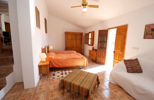 Alcaucin Villa | Charming country house with pool in mountain hamlet, stunning views to the sea