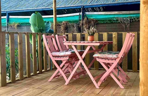 El Palmar Cottage | Cottage 'Coqueta Casita' with Private Terrace, Wi-Fi and Air Conditioning