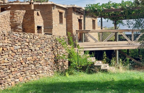 Busquistar Cottage | Country cottage for 4 with large swimming pool in Sierra Nevada National park.
