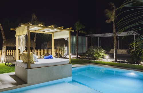 Alhaurin el Grande Cottage | Cubo's Casa Rural Agua de Lima/private pool/air conditioning/free Wi-Fi