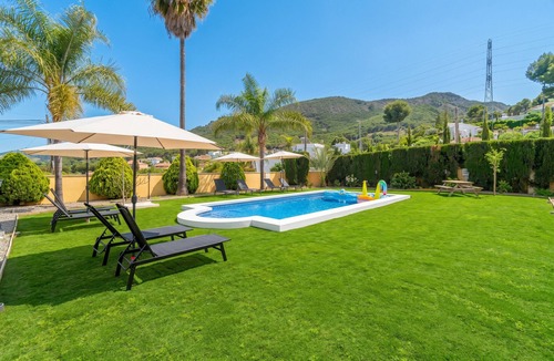 Pinos de Alhaurin House | Cubo's Sun Bliss House & Pool/Private pool/Air conditioning/BBQ/Free Wi-Fi