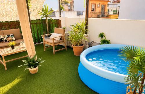 Camas House | Dúplex con Piscina y Terraza a 5 min de Sevilla
