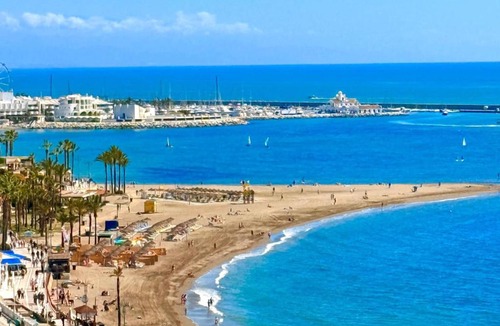 Benalmadena Costa Apartment | Deluxe Large Apartment Sea Views Benalbeach