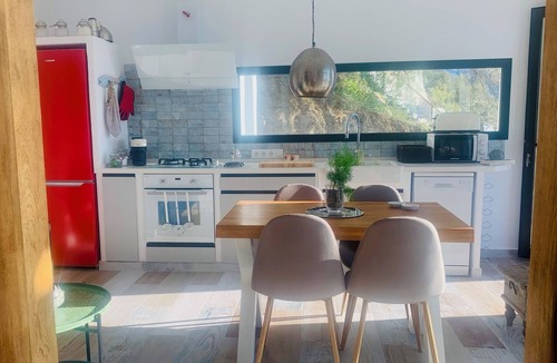 Competa Ski Chalet | DETACHED HOUSE WITH POOL, SEA AND MOUNTAIN VIEWS.