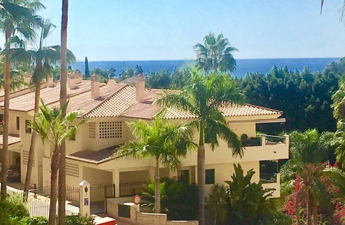Torrequebrada Apartment | Disinfected Casa LIANA: modern, spacious, 2 bedrooms, pool, WIFI,AC,beach close