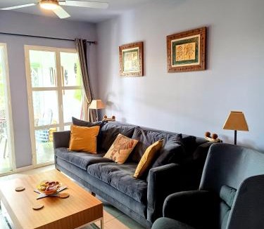 El Faro Apartment | El Faro Home with a View - Sea View, Pool, Garden, Pet-Friendly