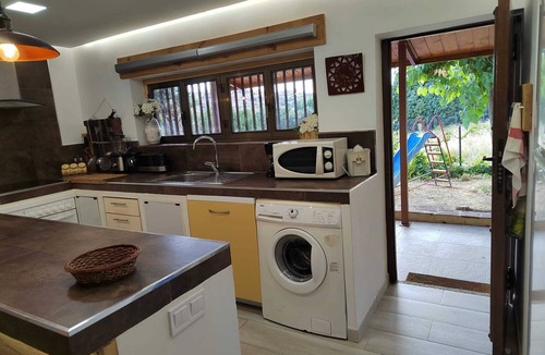 Los Angeles de San Rafael Ski Chalet | El Rincón de Gaia ✨🌸🌱 8 personas, piscina, barbacoa, jardín privado