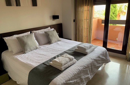Marbella Apartment | El Soto de Marbella F/F P16 Sea & Mountain Views. On-Site Golf-Gym- Tennis-Padel