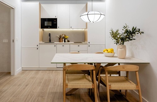 La Victoria Apartment | Elegant Minimalist Apartment in Málaga