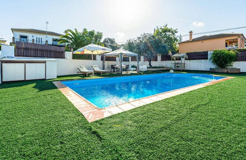 Castilblanco de los Arroyos House | Enjoy a relaxing getaway in this inviting vacation home with pool access.