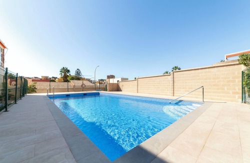 Aguadulce Apartment | Estudio 'Gaviotas 4' con piscina comunitaria, Wi-Fi y aire acondicionado