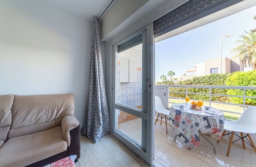 Aguadulce Apartment | Estudio 'Gaviotas 4' con piscina comunitaria, Wi-Fi y aire acondicionado