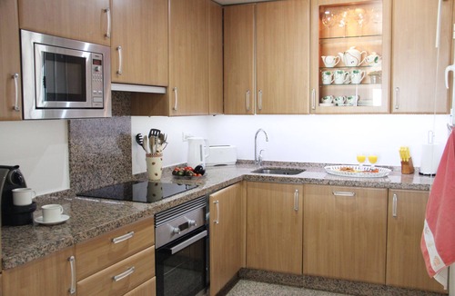 Buenas Noches Apartment | First line beach. Exclusive urbanization. Large terrace with front sea views.