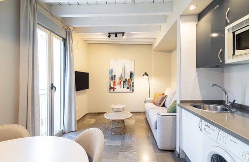 Central District Apartment | H2Granada old historic Solarium Terrace & Parking