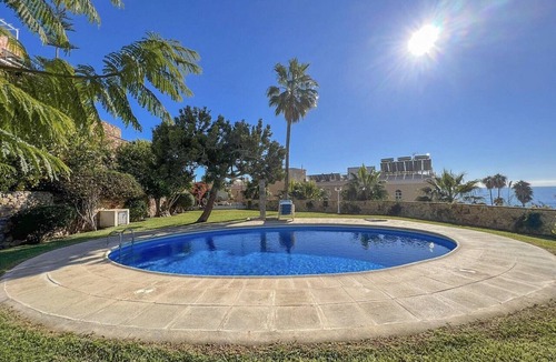 Nerja City Centre House | Holiday Home 'Burriana Casa Playa' with Sea Views, Wi-Fi and Air Conditioning