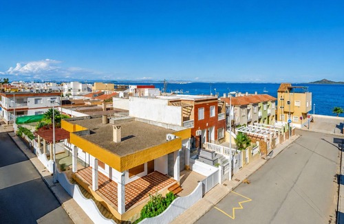 Los Nietos House | Holiday home on the Mar Menor with sea views, roof terrace a. close to the beach