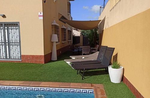 Los Alcazares House | Home in Los Alcazares, 4-bedroom house with, Private Pool, WiFi, AC,