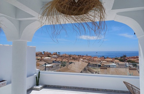 Puerto de Mazarron House | House with 2 terraces and sea view. 2 Bedrooms, 500m from the Beach.