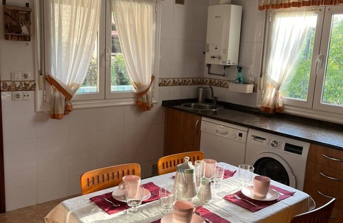 Rasines Cottage | Individual stone house with 450m2 garden, secure pool, gazebo and barbecue.