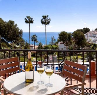Urbanizacion Ladera del Mar Apartment | La Amapola, a Little Oasis with Sea View, Pool & Terrace in Nerja