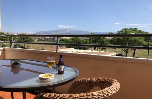 Torre del Mar Condo | Lovely apartment by the sea in front of the beach