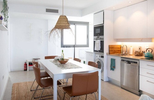 Los Llanos Apartment | Lovely apartment for 4 guests with A/C, pool, WIFI, TV and patio