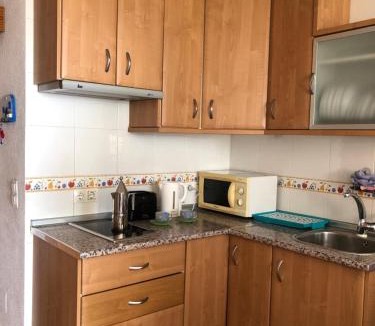 La Cala del Moral Apartment | Lovely studio with seaview 700m from the beach