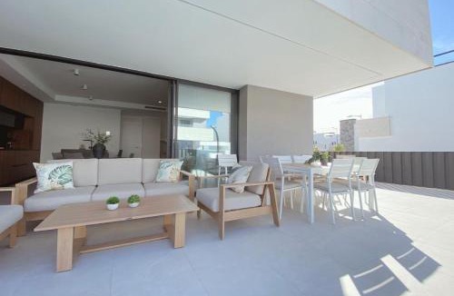 Torre-Pacheco Villa | LUXURY VILLA ALMENDRO 8 WITH PRIVATE HEATED POOL AT SANTA ROSLIA RESORT by PREMIUM SPAIN PROPERTIES