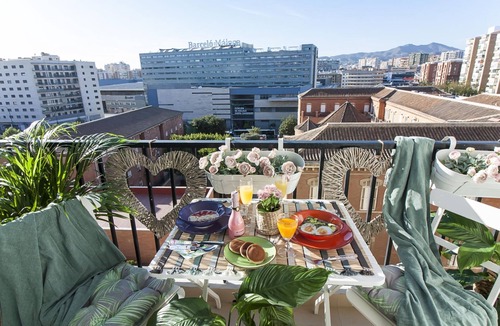 Explanada de la Estacion Apartment | Malaga Center Flat Main Train Station