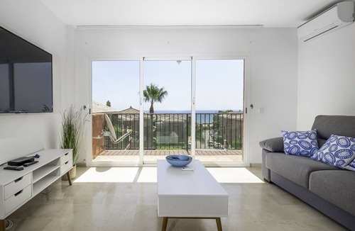 Puerto de la Duquesa Apartment | Manilva Garden 2308 Pool & Sea View