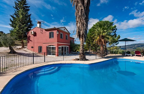 Ronda House | Mediterranean Villa "Palladio" in Ronda with Mountain View, Air Conditioning & Pool