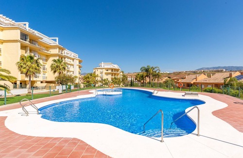 La Cala de Mijas Apartment | Modern Apartment 'In Jardin Botanico' with Sea View, Pool, Wi-Fi, Garden & Terrace